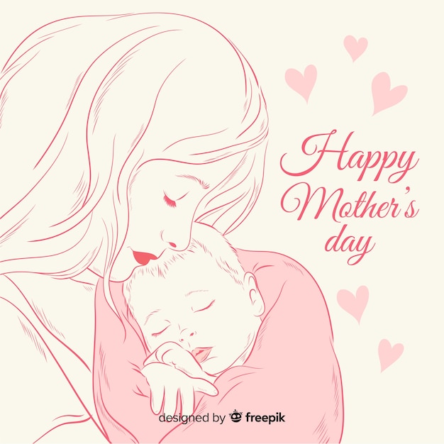 Free vector happy mother's day