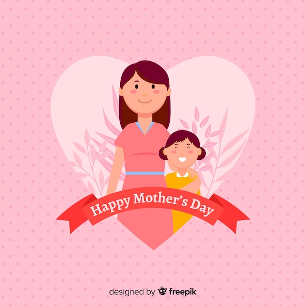 Free vector happy mother's day