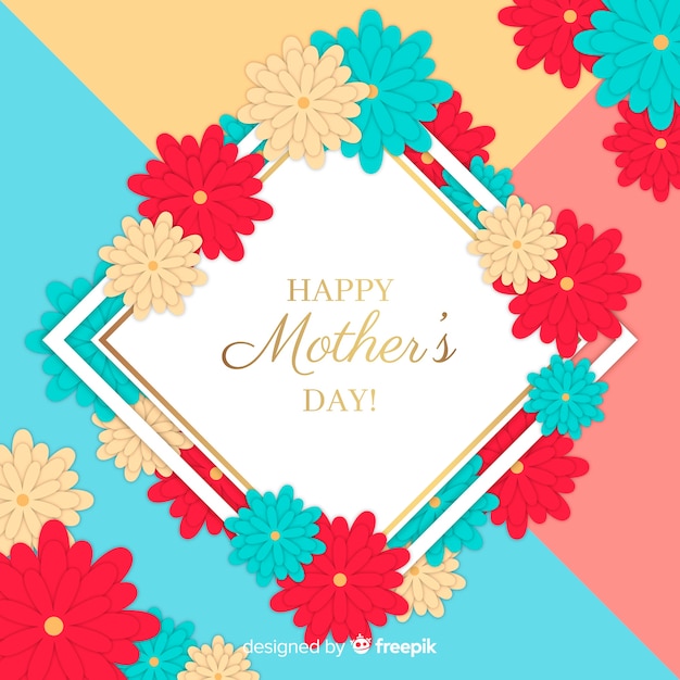 Free vector happy mother's day