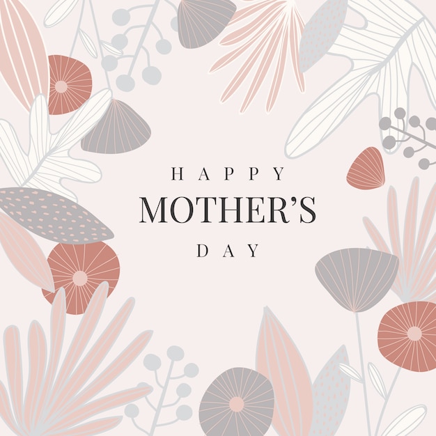 Free Vector happy mother's day