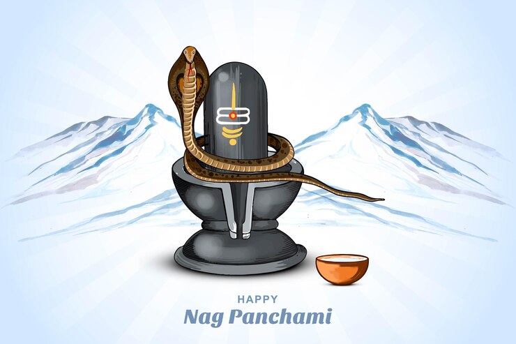 मुफ़्त वेक्टर happy naag panchami indian festival background