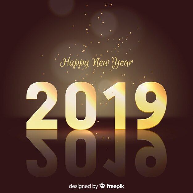 새해 복 많이 받으세요 2019 배경
