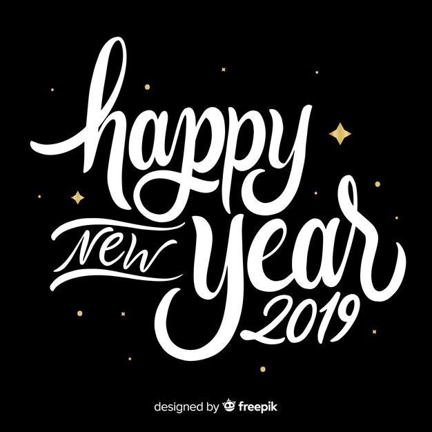 Happy New Year 2019 Background