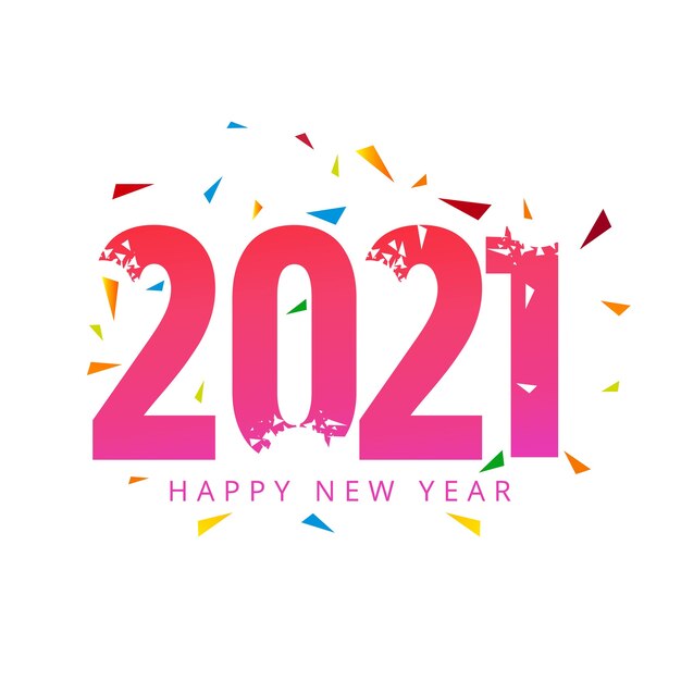 明けましておめでとうございます2021年の休日のお祝いの背景