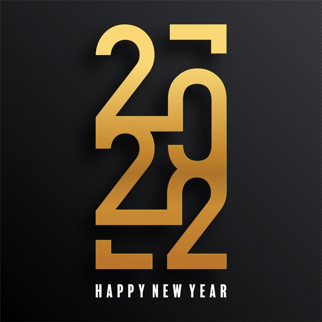 Happy new year 2022 background