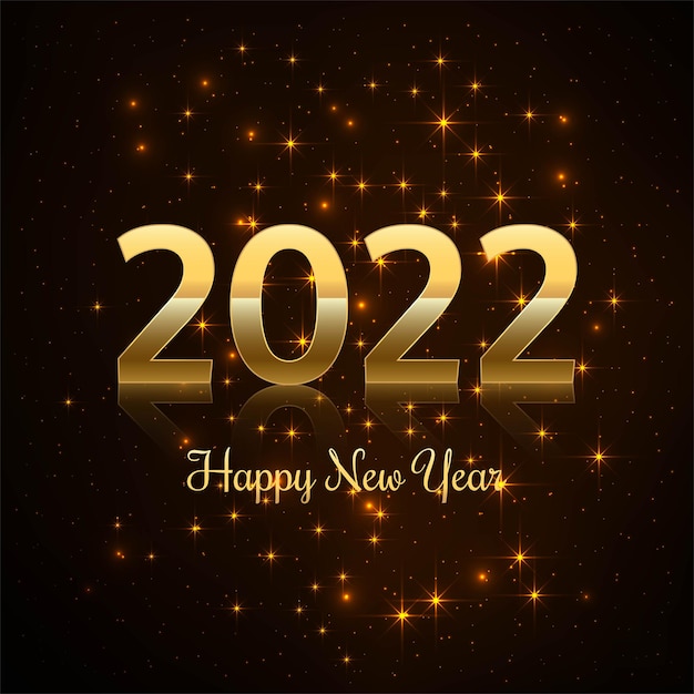 새해 복 많이 받으세요 2022 카드 휴일 빛나는 배경