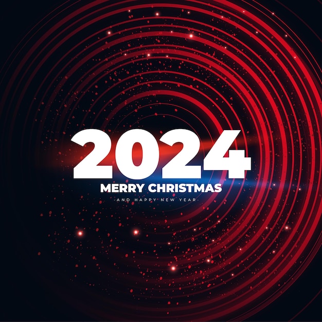 Free vector happy new year 2024 background