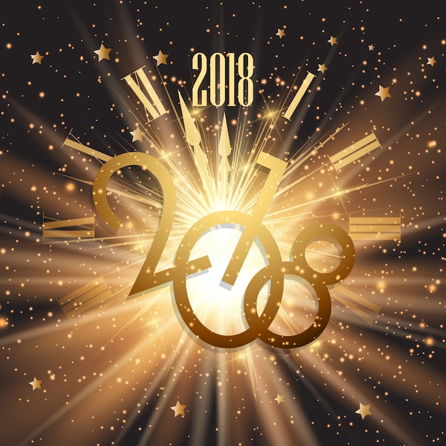 Free vector happy new year background