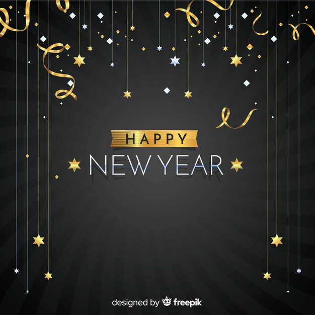 Happy new year background