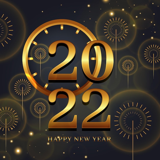 Free vector happy new year background