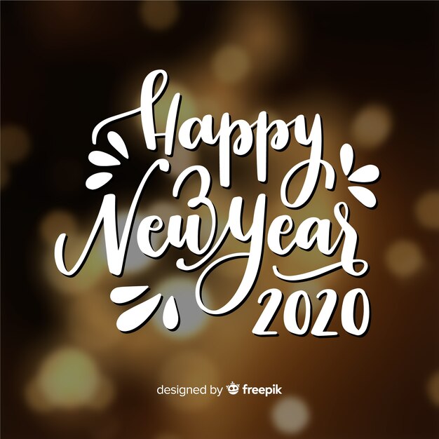 글자와 함께 새 해 복 많이 받으세요 개념