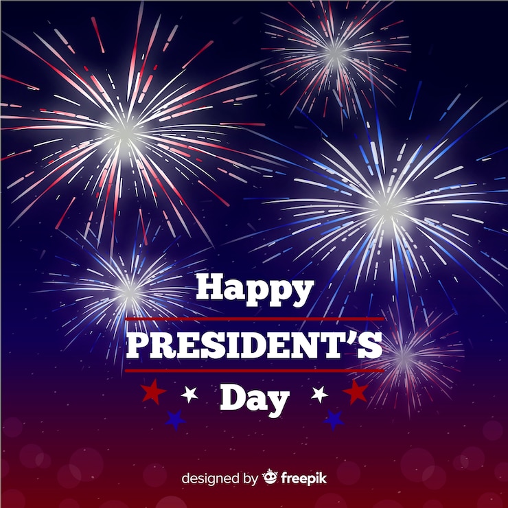 Free Vector happy president's day