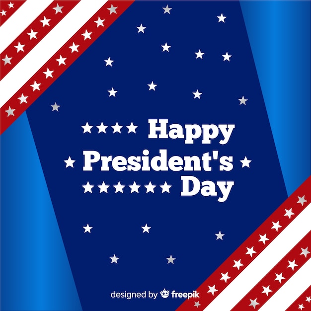 Free vector happy president's day