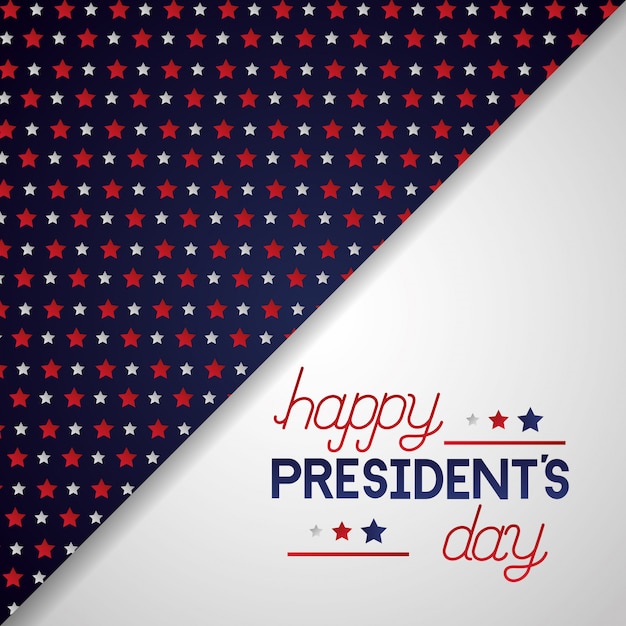 Free vector happy presidents day