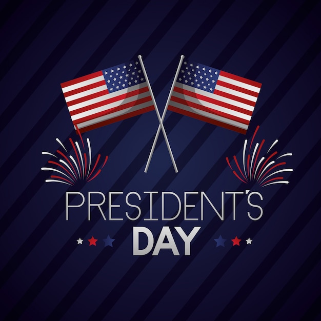 Free vector happy presidents day