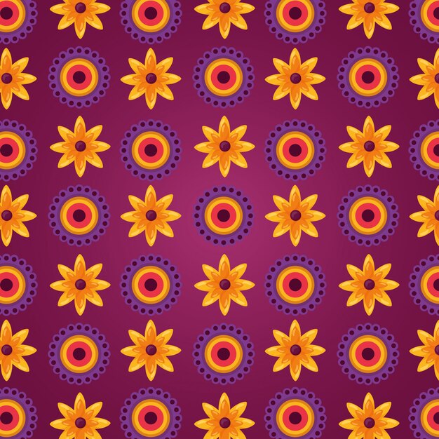 Happy raksha bandhan celebration seamless pattern