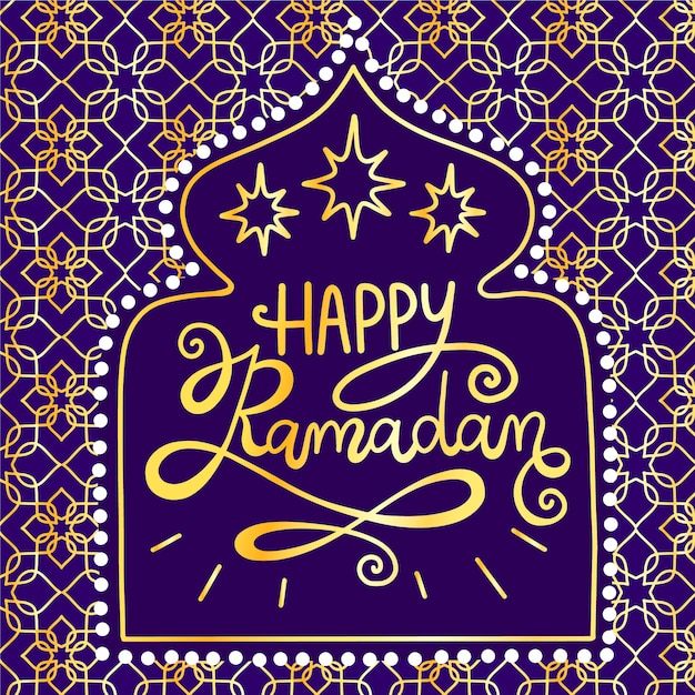 Happy ramadan background