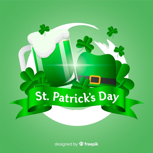 Free vector happy st. patrick's day