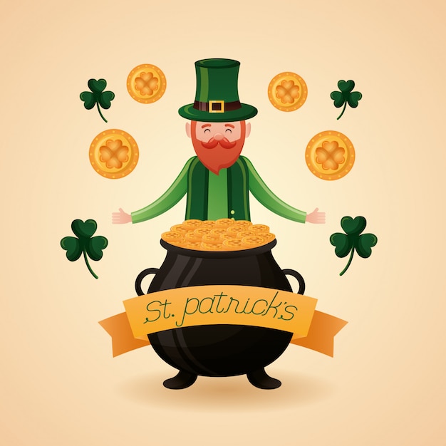 Free vector happy st patricks day