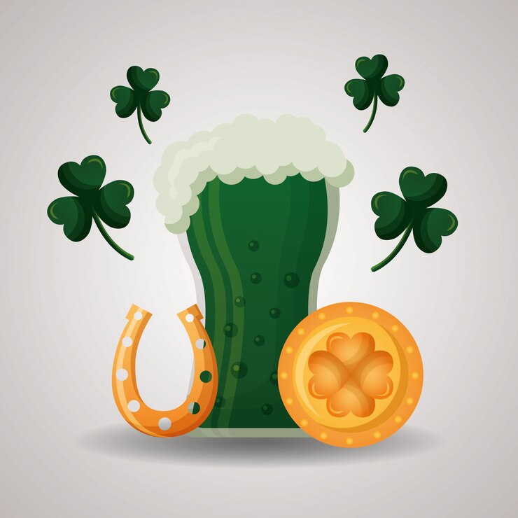 Free Vector happy st patricks day