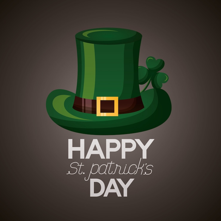 Free Vector happy st patricks day