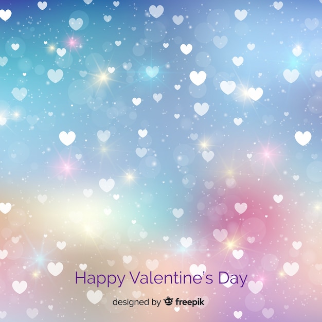 Free vector happy valentine's day background
