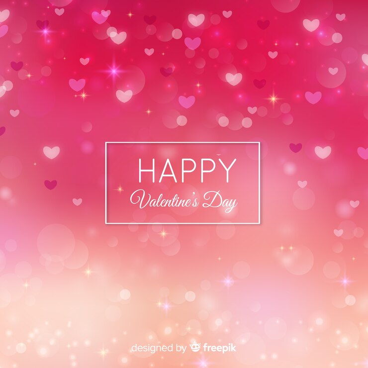 Free Vector happy valentine's day background