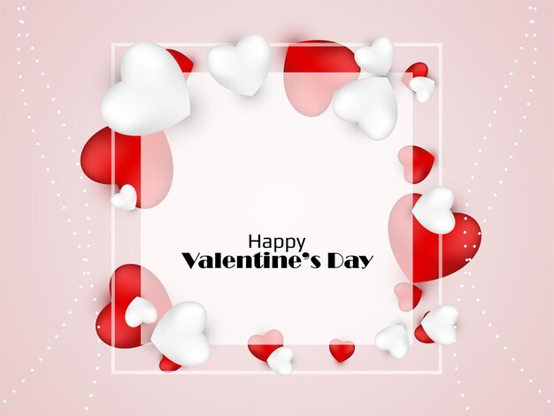 Happy Valentine's day beautiful background