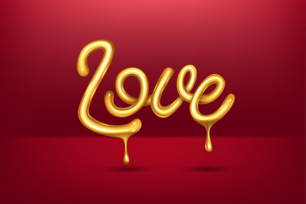 Free vector happy valentine's day design in a romantic background