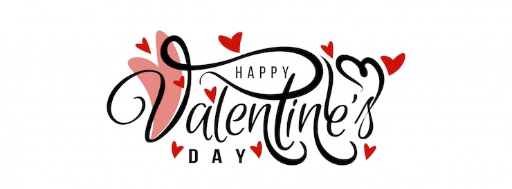Free Vector happy valentine's day elegant love banner template