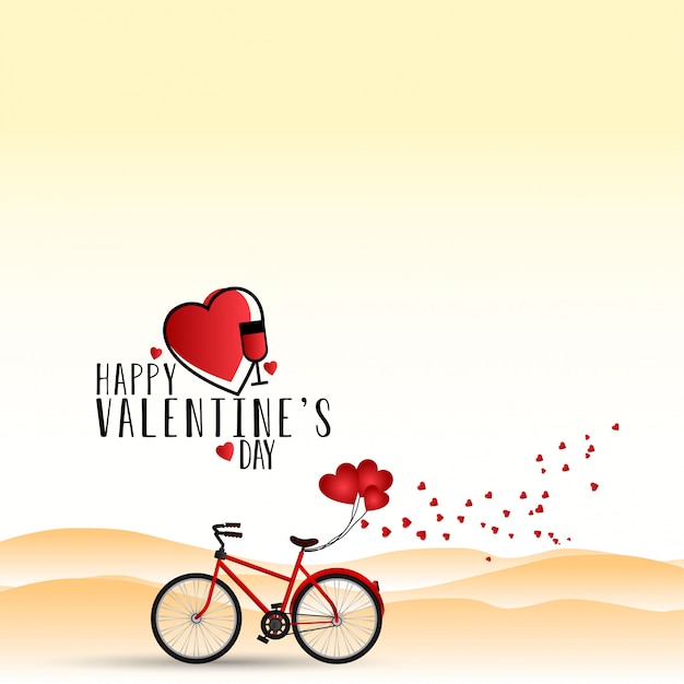 Vettore gratuito felice giorno di san valentino vettoriale