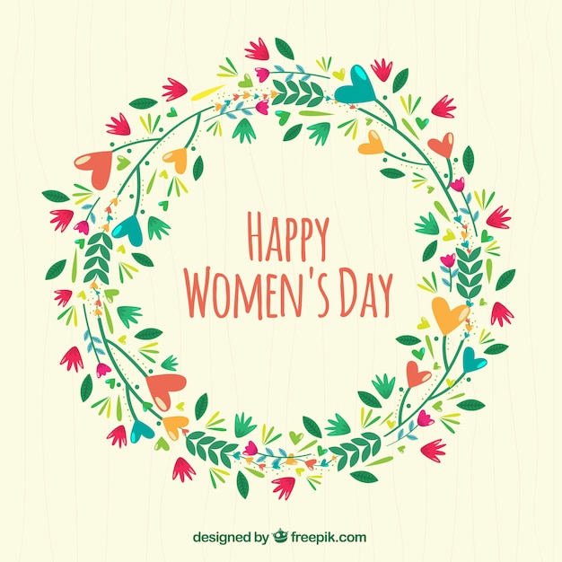 Happy women's day background