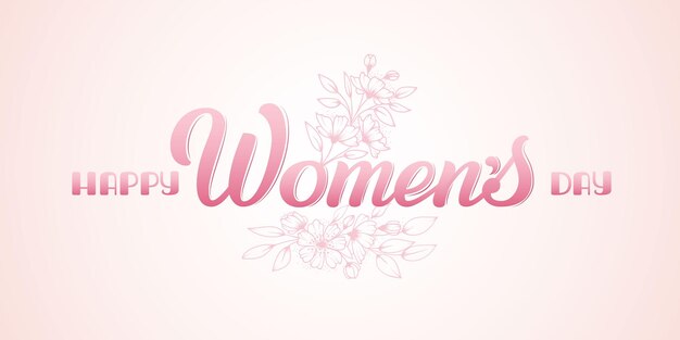 Happy Women's Day card