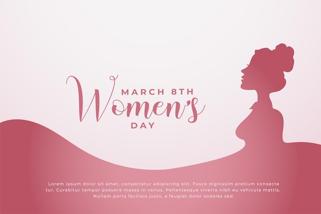 Women’s Day Concept Background: Free Vector Download