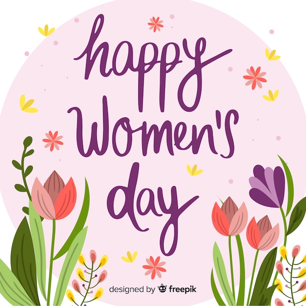 Free vector happy women's day