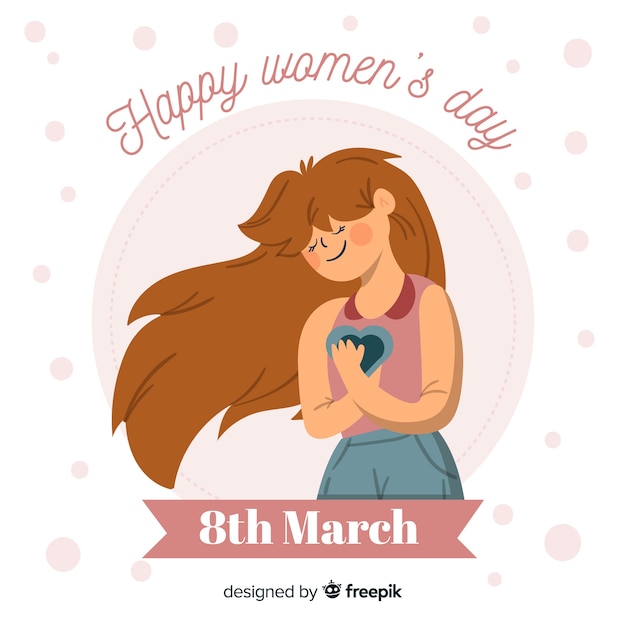 Free vector happy women's day