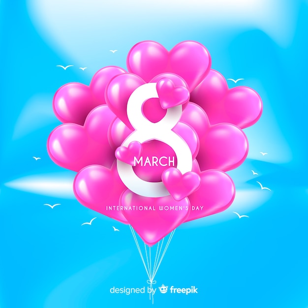 Free vector happy women's day