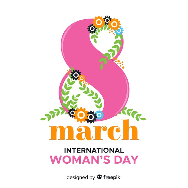 Free vector happy women's day