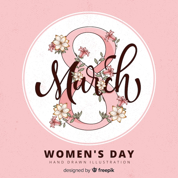 Free vector happy women's day