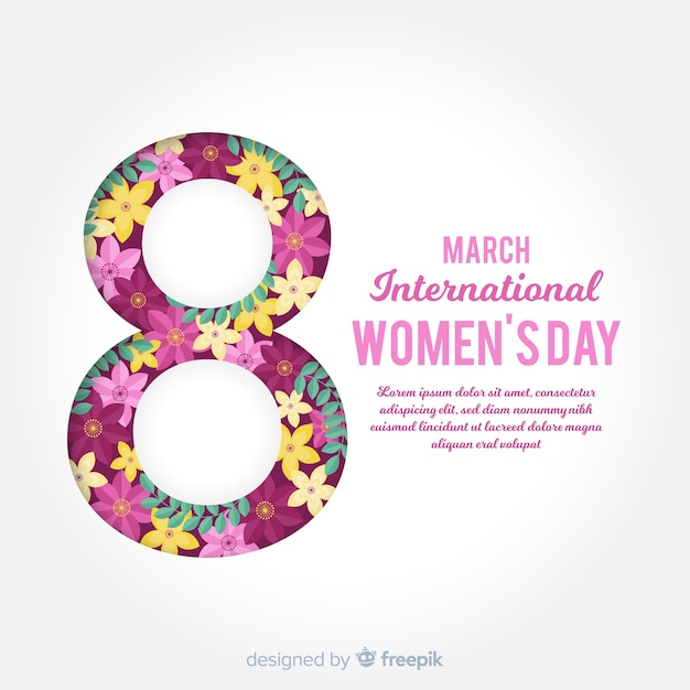 Free vector happy women's day