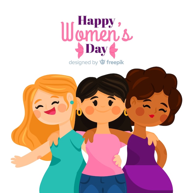 Free vector happy women's day