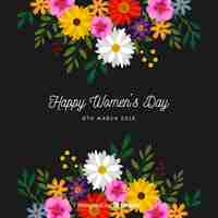 Free vector happy women's day