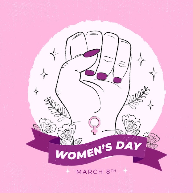 Free vector happy women's day