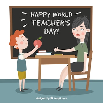 Счастливый день учителя мира