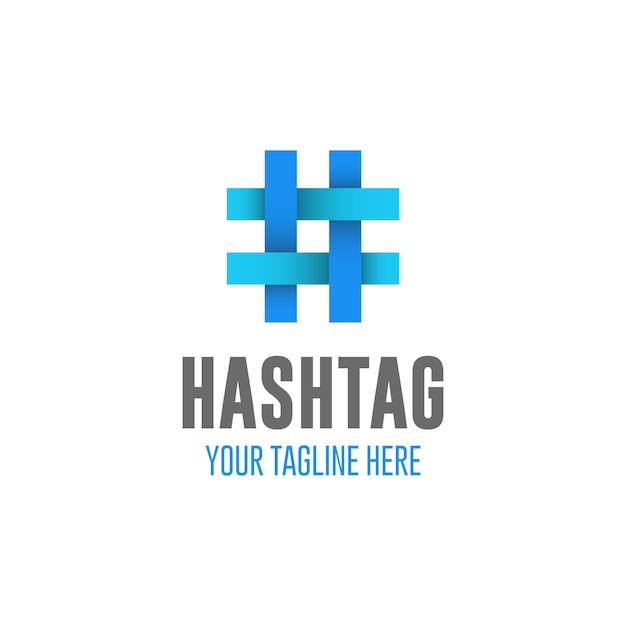 Дизайн логотипа Hastag