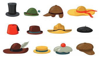 Set di cappelli e berretti