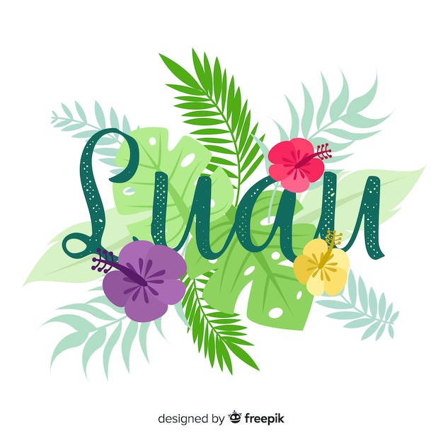 Гавайский luau фон