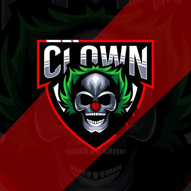 Download Free Clown Joker Scary Mask Mascot Gaming Sport Esport Logo Template Use our free logo maker to create a logo and build your brand. Put your logo on business cards, promotional products, or your website for brand visibility.