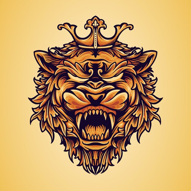 Download Free Lion Head Gaming Logo Esport Premium Vector Use our free logo maker to create a logo and build your brand. Put your logo on business cards, promotional products, or your website for brand visibility.