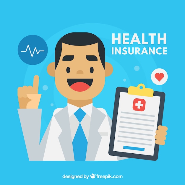 Free vector health background design